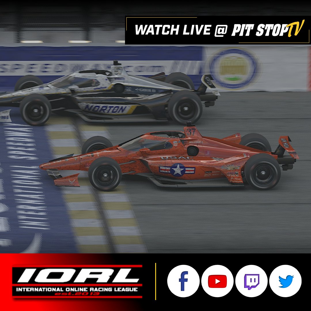 PitStopTV_'s tweet photo. Nate Stewart playing chess with a lapped car at 220mph.

40 laps to go
2. Madonia
3. Sweeney
4. Skipper
5. Carmichael

Final pitstops on the horizon

#iRacing | #PitStopTV | #SimRacing | #IORL | https://t.co/k4dJlydTEc https://t.co/50U8bfs3wW