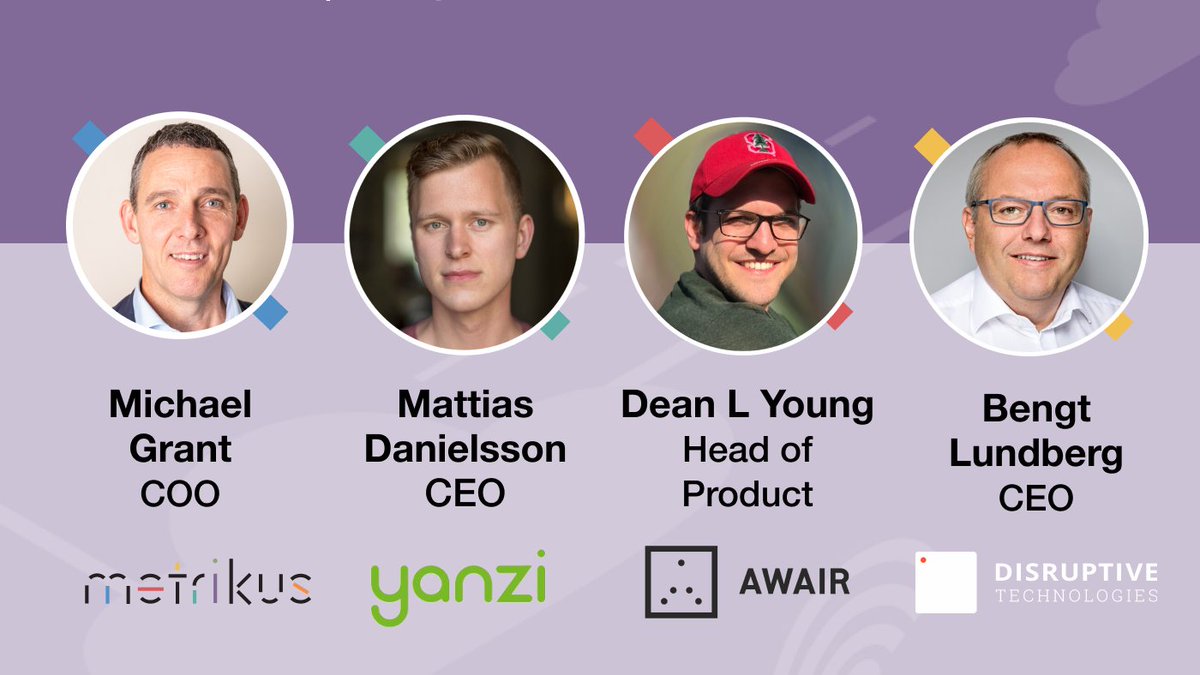 Join #ThePropTechRambleLive to know more about #smartbuildings, today with <a href="/mickgrant26/">Michael Grant</a>, Mattias Danielsson, <a href="/deanlyoung/">Dean L. Young</a> &amp; Bengt Lundberg at 9 AM EDT / 2 PM BST on Cimpatico.tv.

To watch it on YT, search ‘Cimpatico’.

Sign up now: events.unissu.com/reconnect-june….