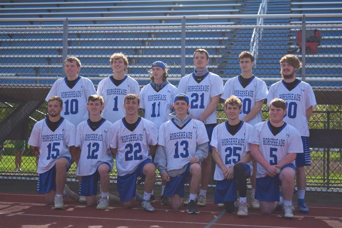 A HUGE congrats goes out to these guys and the rest of the HHS Class of 2021!! 🎉👨‍🎓🎓💙🤍🥍🐴 #bandofbrothers #raiderpride #bigthingsahead <a href="/SectionIVLax/">Section IV Boys Lacrosse</a> <a href="/HhdsSchools/">Horseheads Schools</a> <a href="/HHSRaiderSports/">Blue Raiders</a> <a href="/h_varsity/">HHS Varsity H Club</a>