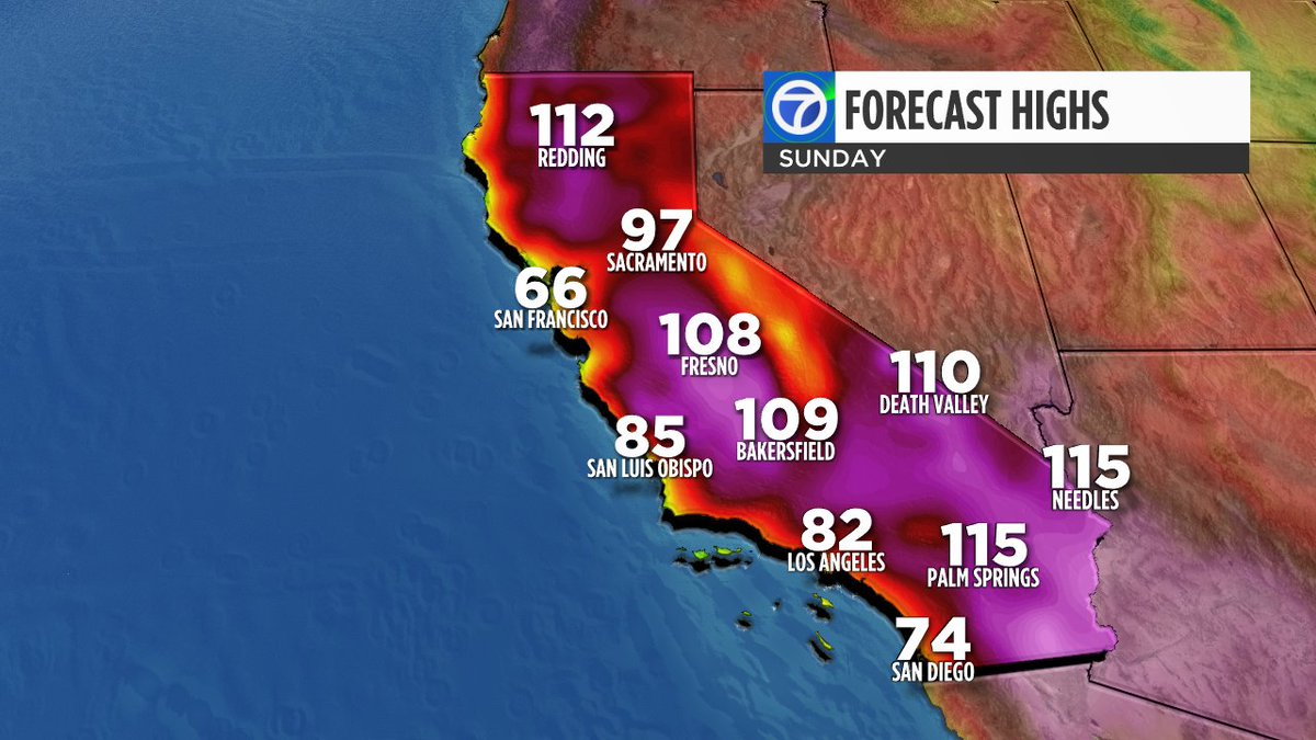 DrewTumaABC7's tweet photo. San Francisco wants no part of this weekends heatwave https://t.co/LbQA723M22