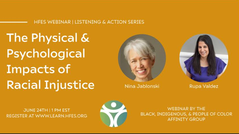 DrAshleyH's tweet photo. Looking forward to tomorrow's @HFES #BIPOC Affinity Group webinar on impacts of #racial #injustice Register now @ https://t.co/u9MOiCdz27 to be a part of this incredible event! #BeTheDifference #HumanFactors #DEI @HfeWoman @HFESHealthTG @UIC_OVCR @elpPhD @theInnovativeU https://t.co/ytVDpRLLUf