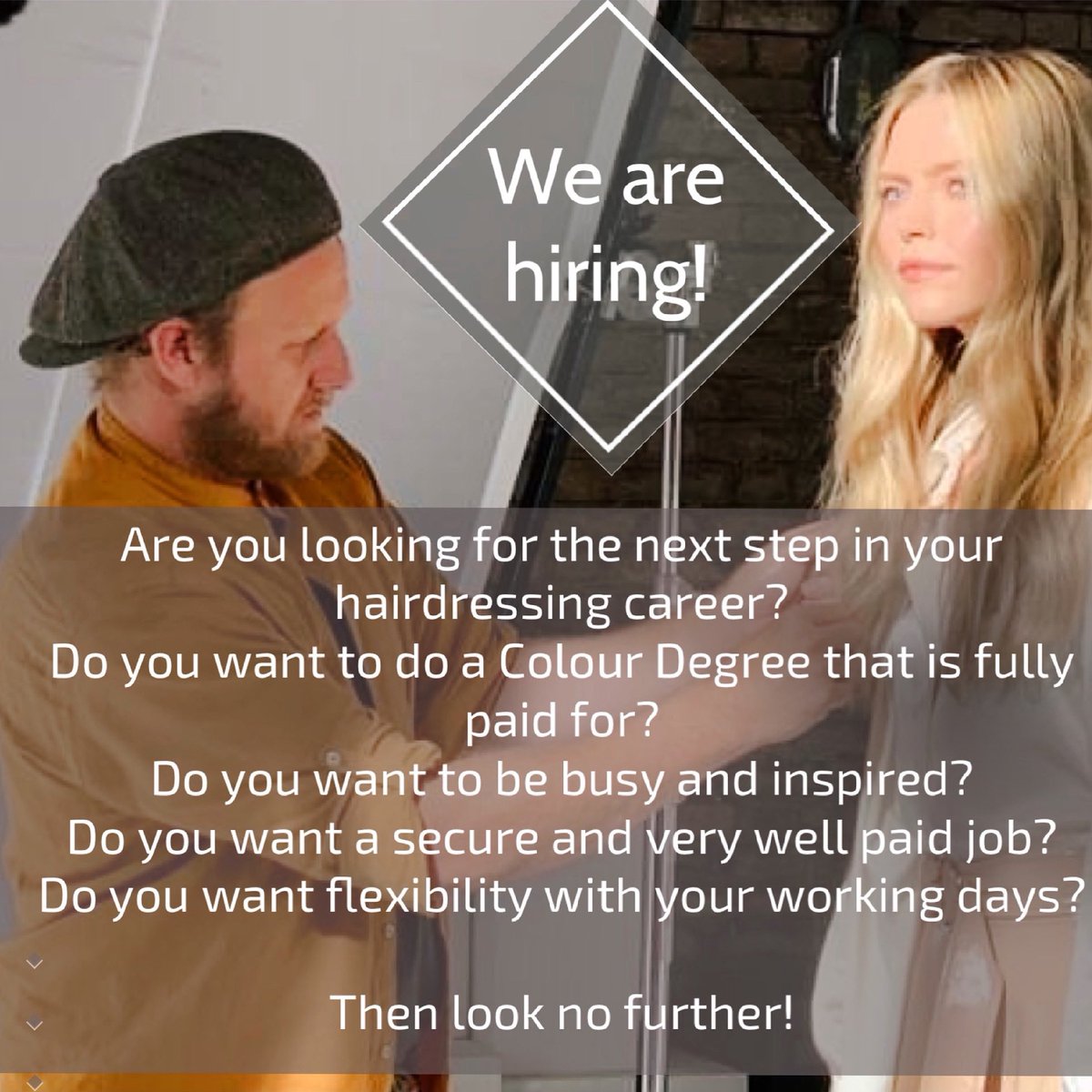 SaksExeter's tweet photo. Amazing job opportunity with our @Princesshay salon 🔥 Great package and incredible training #hairdressingvacancy #jobs #exeter #hairdressingjobsexeter #hairstylist #haircolouristexeter #hairdressingjobdevon #liveindevon https://t.co/SPBNxEdQXe