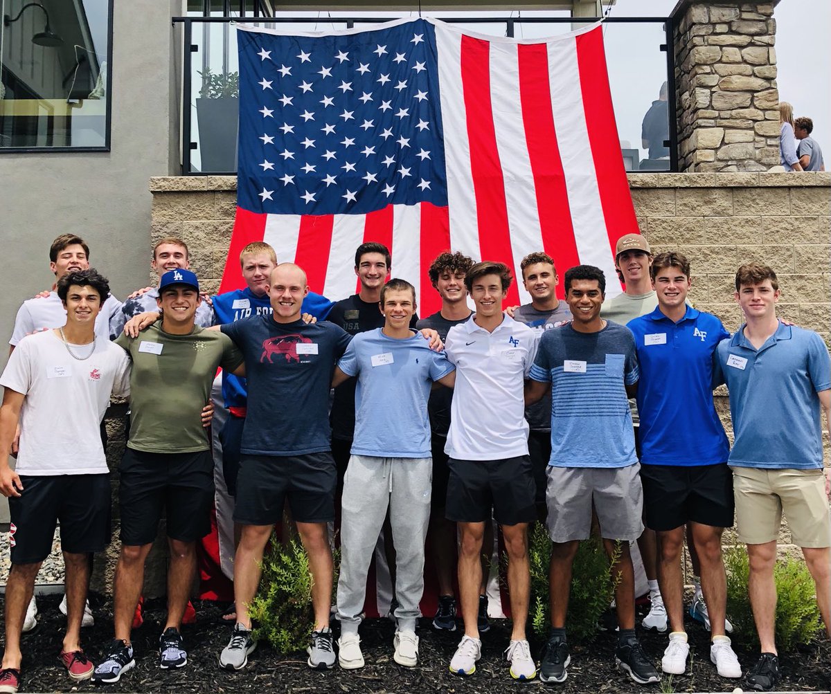 Our Newest Fledglings ⁦<a href="/AF_Baseball/">Air Force Baseball</a>⁩. #ClassOf2025 #FFWK #America’sTeam