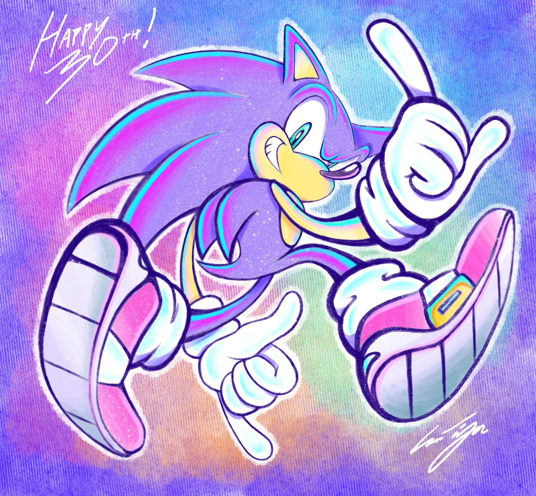 Sonic The Hedgehog 30th Anniversary 2.5 Tails w/ Purple -  Portugal