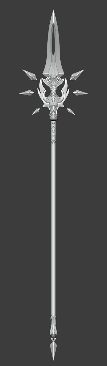 Kazama_RBX's tweet photo. spear https://t.co/i574HX0Din