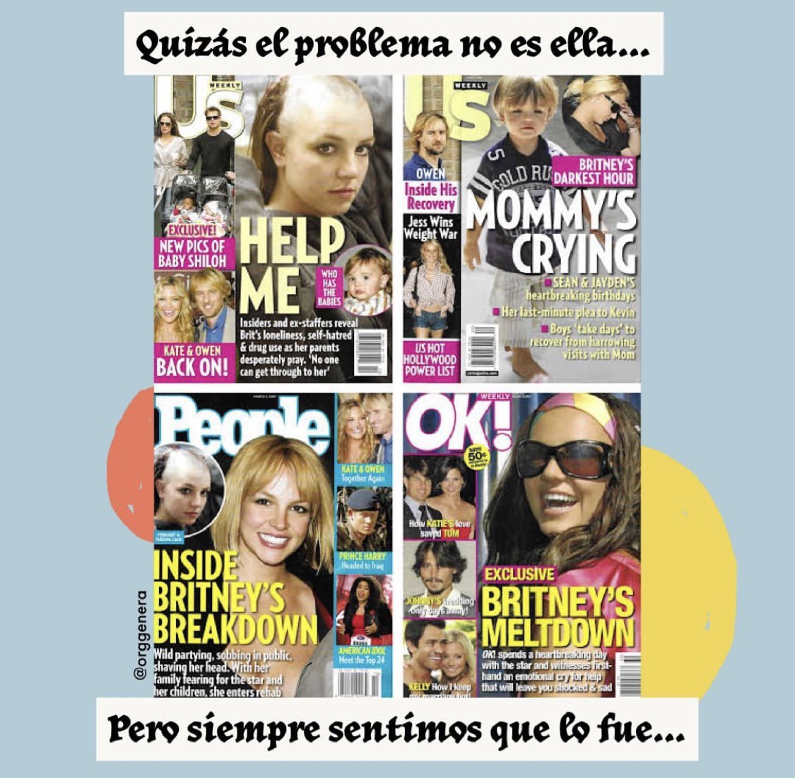 orggenera's tweet photo. #FreeBritney #BritneySpears NADIE merece vivir en ese aislamiento https://t.co/yEDpvcJxzD