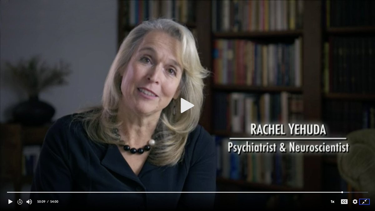 "You don't have to worry only about your own trauma history-the experience of your parents &amp; your ancestors, this whole chain of intergenerational responses contribute to how you approach your current life circumstances" - <a href="/RachelYehuda/">Rachel Yehuda</a> 
STREAMING NOW! pbs.org/wgbh/mysteries…