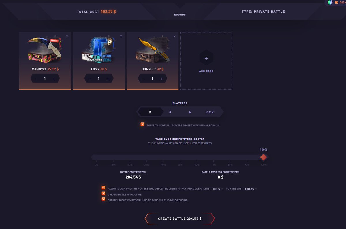 botairtx's tweet image. 🥳New $𝟮𝟬𝟱 free battle for Datdrop depositors!🥳
🏆𝟐 𝐖𝐢𝐧𝐧𝐞𝐫𝐬. Manny Foss Boaster🏆
✅RT + Tag 1✅
⏰𝟑 𝐃𝐚𝐲𝐬! 6/24-6/27⏰
💰Random RT + tag gets $15💰
💎$30 if you tag someone who deposits!💎
‼️Rolls in ONLY 𝟳𝟮 Hours‼️
👉datdrop.com/p/Botai👈