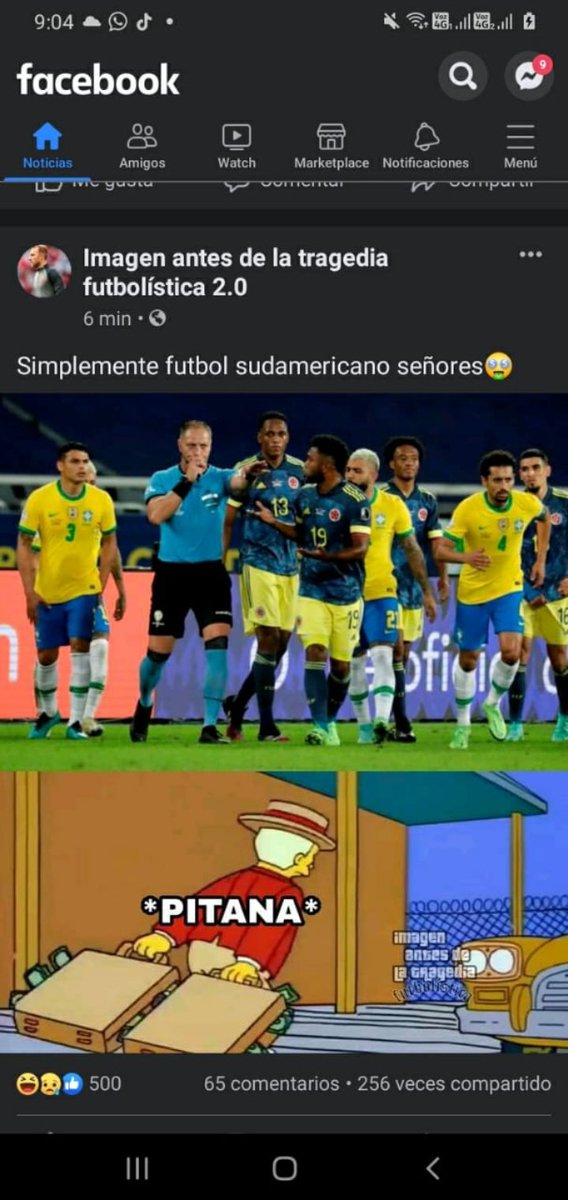 alejo14guzman's tweet photo. @CopaAmerica Como siempre.
Ya dejen la copa america asi ya que las selecciones se vayan y digan ya brasil campeon para que perder el tiempo si sabemos que ya esta todo comprado por Brasil https://t.co/UOHvD9XeD6