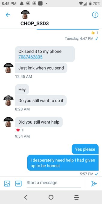 Scam Alert Scam Alert  WATCH OUT YALL It ChAnGeD  it's name too it's now @divdojugj https://t.co/rMa