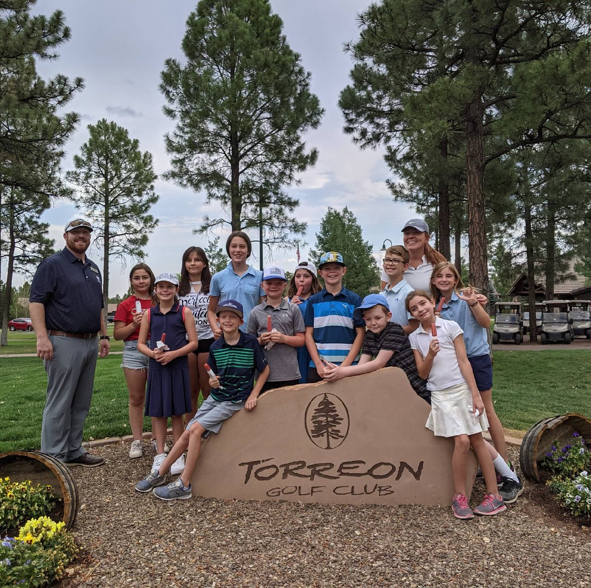 TorreonGolf's tweet photo. Wrapped up another set of Junior Camps today. Make sure you don’t miss out this summer, check the newsletter or cal the Golf Shop for more information!

#TorreonKids #ElevateYourLifestyle #WeAreTroon #TroonPrive https://t.co/NUjt5D691j