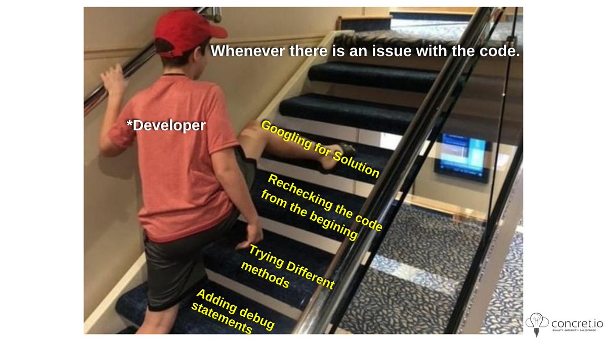 concretios's tweet image. Whenever there is an issue with the code. 😓
Developers be like:
#SalesforceMemes #Developers #SalesforceFun #HilariousMemes #Concretio
