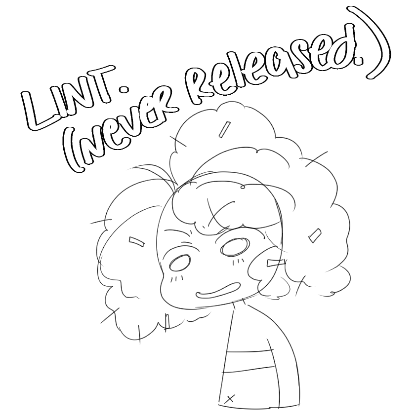 Here is the 4th, never to be released 'soft' character, requested by @Minkyew (nsfw). You're welcome, Mink, enjoy your Lint 