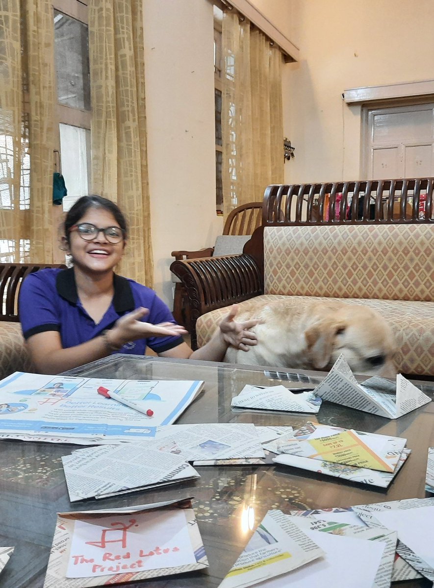 AtyantikaM's tweet photo. Featuring the very best of The Red Lotus volunteers ☘ 🐶
#menstruation #menstrualhygiene #sustainability https://t.co/BPf7hwdlzM