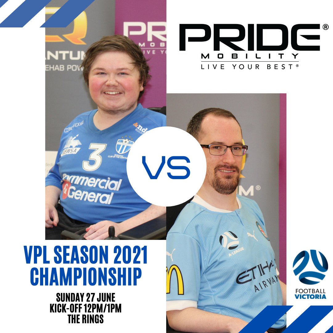 The Pride Mobility VPL 2021 Season comes to an end this Sunday with our Championship Round! 

⏰ DIV 2 @ 12pm / DIV 1 @ 1pm
🏢 The Rings, 362 Canterbury Rd, Ringwood