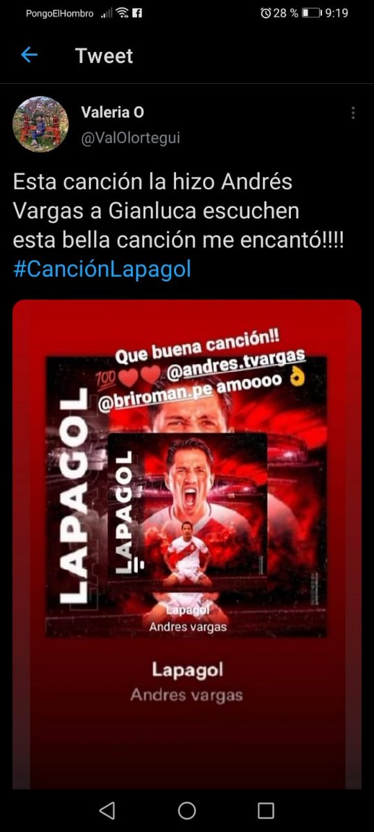 lapagold's tweet photo. No parennn #CanciónLapagol https://t.co/t8PpYj3ha0