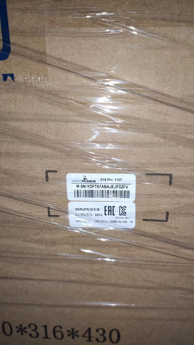 iDEALLTE's tweet photo. BITMAIN  Antminer 
Antminer S19j Pro 110TH/s

S19j Pro 100TH/s

S19 95TH/s

S19j  90TH/s

$xxxx，Sell at very low prices

We offer a better price for large quantities

The Spot
#Bitcoin     
#BTC     
#Binance     
#AntminerS19 
#Ethereum 
#BCH 
#MINERS
#Coinbase https://t.co/RcMsjr6zEb