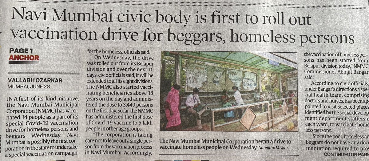 Well done #NaviMumbai Mun Corp
👏🏽👏🏽

#CreditWhereDue