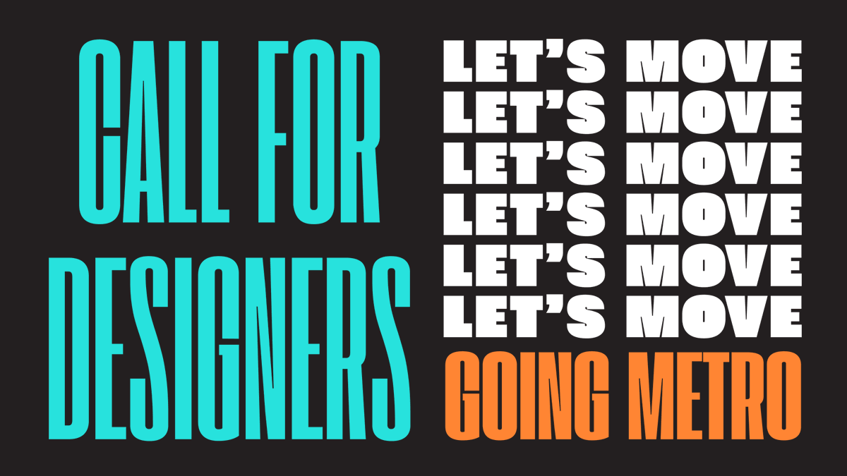 SFDesignCenter1's tweet photo. Applications for Go Design are due on Friday! Put together a team and complete a short application for a chance to receive $1,000 to design a bus stop concept! Learn more and apply: https://t.co/o46hJwHwF6

#design #publictransportation #goingmetro https://t.co/AZzYezrmGf