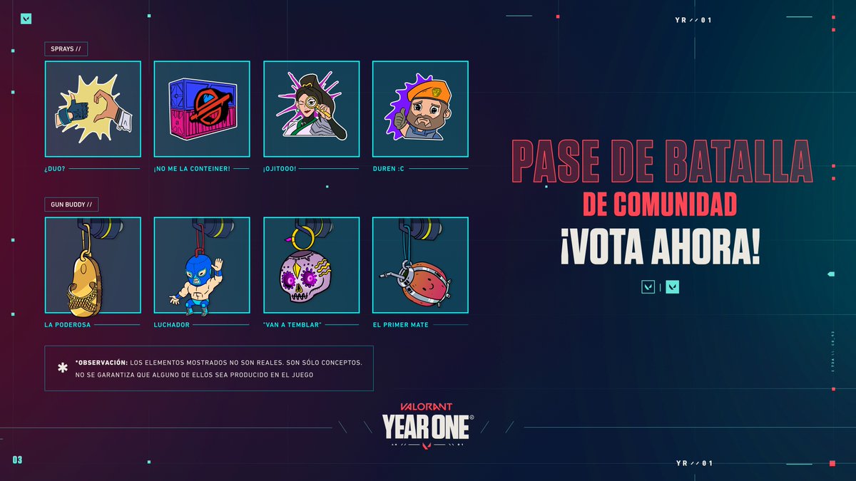 Pase de Batalla de la Comunidad: ¡Llegó la hora de votar por tus contenidos favoritos! forms.gle/a1TyWn9JCEZF8o…