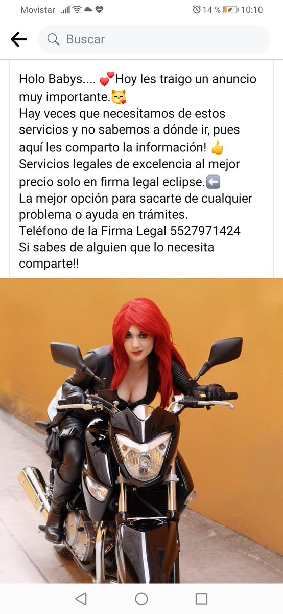 Somos mejor opción en servicios legales  gran honor que una de las mejores y más talentosas cosplayer y modelo recomiende nuestros servicios somos la mejor opción para cualquier problema <a href="/megamimx/">💋Megami.mx💋😏P4TR3️⃣0️⃣N😏. Cosplay</a>