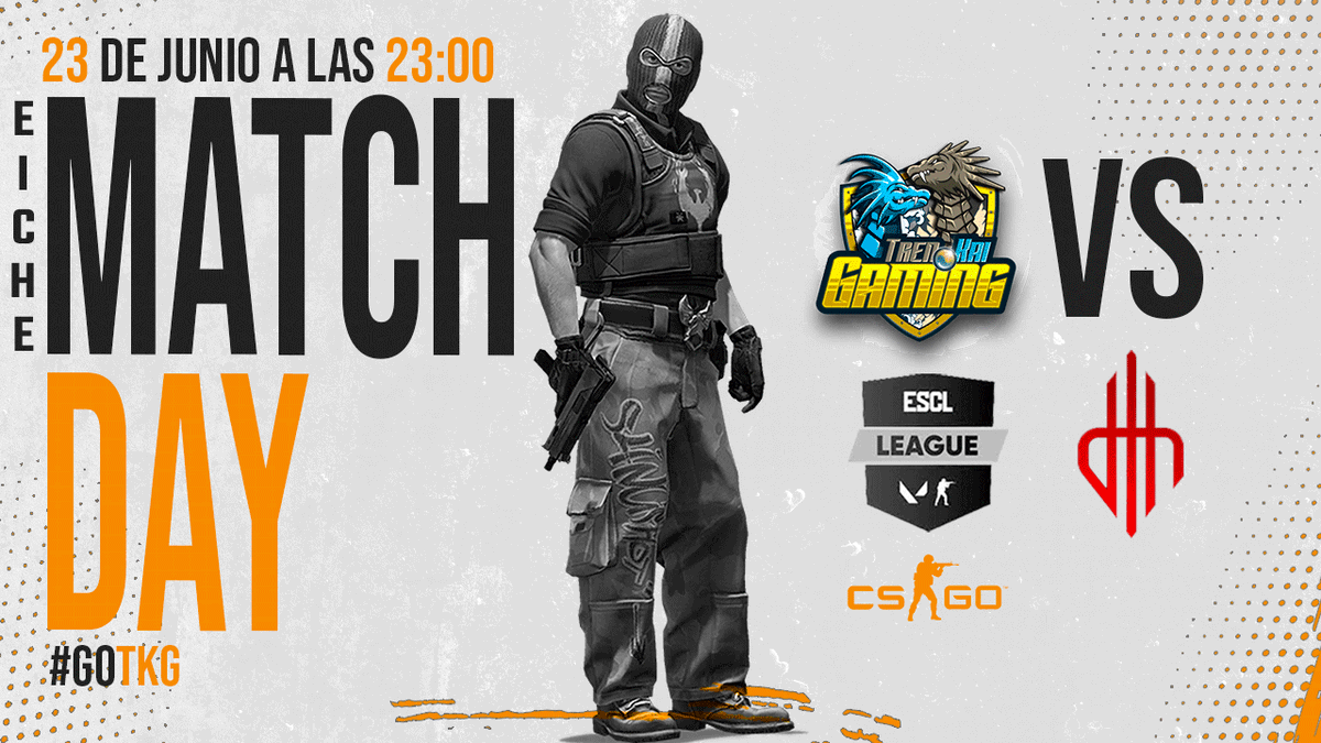 #CSGO-A POR EL PASE A CUARTOS

HOY TODO ES TKG FEM💪❤️

🆚Death
⏰23:00🇨🇱00:00🇦🇷
🏆<a href="/ESCL_LEAGUE/">ESCL LEAGUE #Premier13-19Dic</a>
📺twitch.tv/escl_league