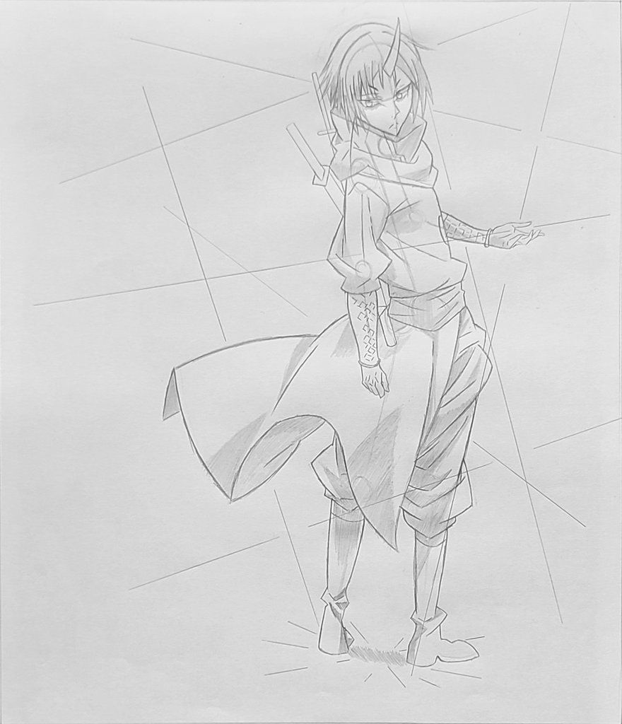 イラスト素人 イラスト好きな人と繋がりたい イラスト練習 イラスト初心者 転生したらスライムだった件 転スラ日記 模写 六十七日目 本日は ソウエイを描きました うん かっこいいね イラスト素人 イラスト好きな人と繋がりたい イラスト練習 イラスト初心者 転生したらスライムだった件 転スラ日記 模写 六十七日目 本日は ソウエイを描きました うん かっこいいね