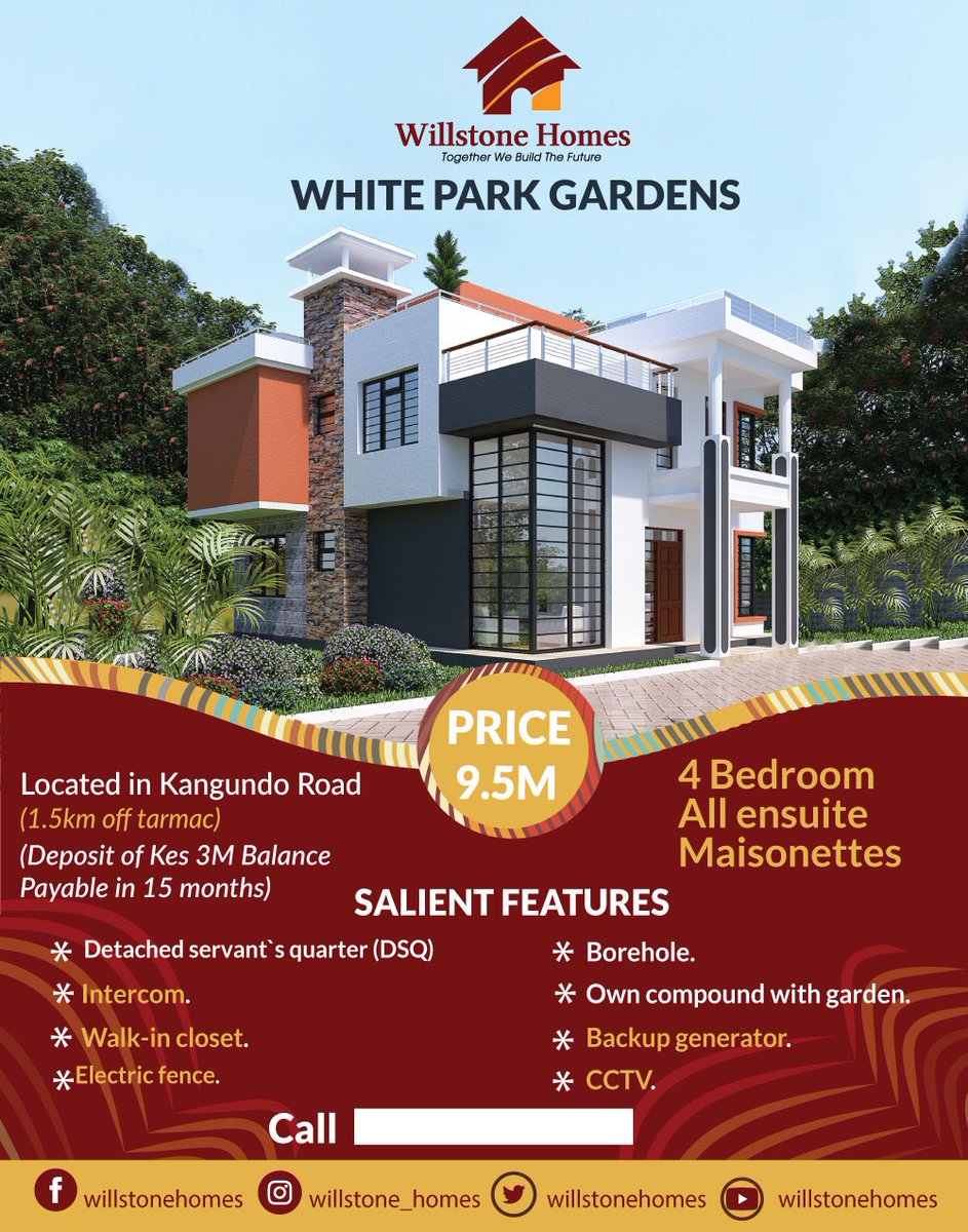 UniqueUrbanHom1's tweet photo. Selling these Bugalows along kangundo rd. For a site visit call
0720205749 /0782447351
Kitengela
#FeelTheRoar
#maina And kingangi https://t.co/caaGkmFszB
