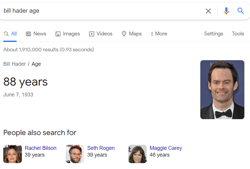 tedbigham's tweet image. Wow, I didn't know Bill Hader was that old! #billhader #snl #barry #shocking #gossip #lies #love #freebritney