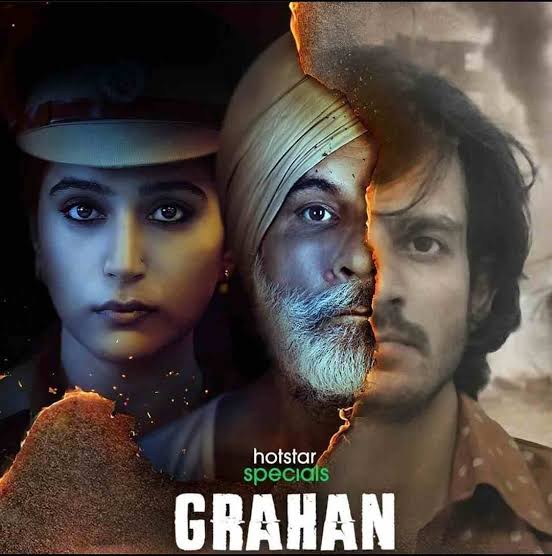 Grahan. Out on @DisneyPlusHS Created by @Shailendraj269 Written by: @anusinghc @PrateekPayodhi @vibhasinghkang @ranjanchandel @Shailendraj269 @krnx and Yours truly.A few people think the series shows Sikhs in bad-light,No sir. It does not. In anyway. Watch & you'll know. #Grahan