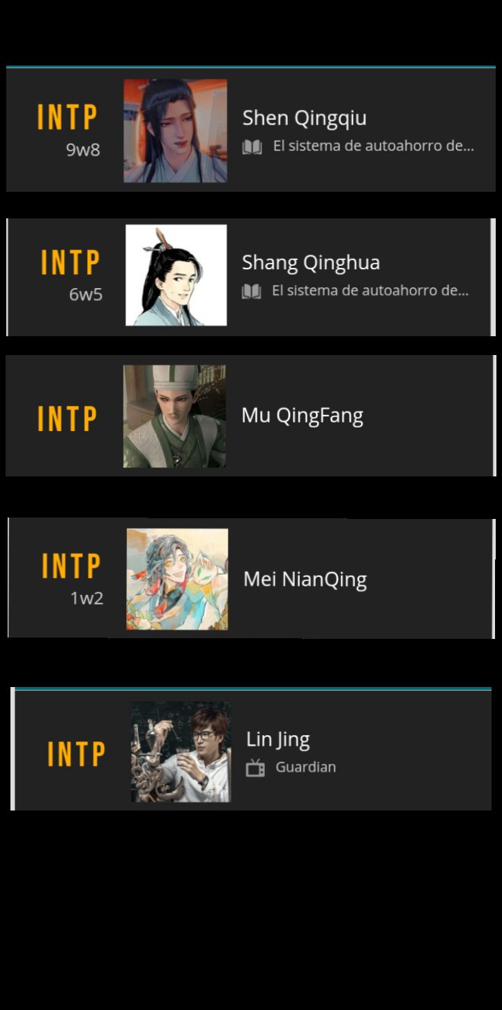 Keyry AC on Twitter: "Los #INTP en el danmei https://t.co/YzmEpAaeqy" /  Twitter