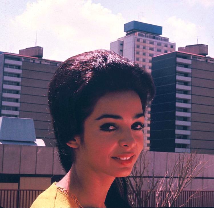 AnaMartinActriz's tweet photo. Yo cuando iniciaba mi carrera en 1963, fíjense en el peinado 😂 https://t.co/9q8ompxQCR