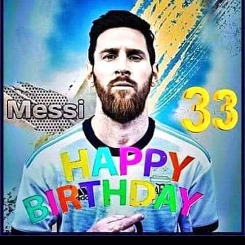 Happy bday to  Lionel Messi   Messi Messi God of Football_Messi
Happy Birthday God Messi        