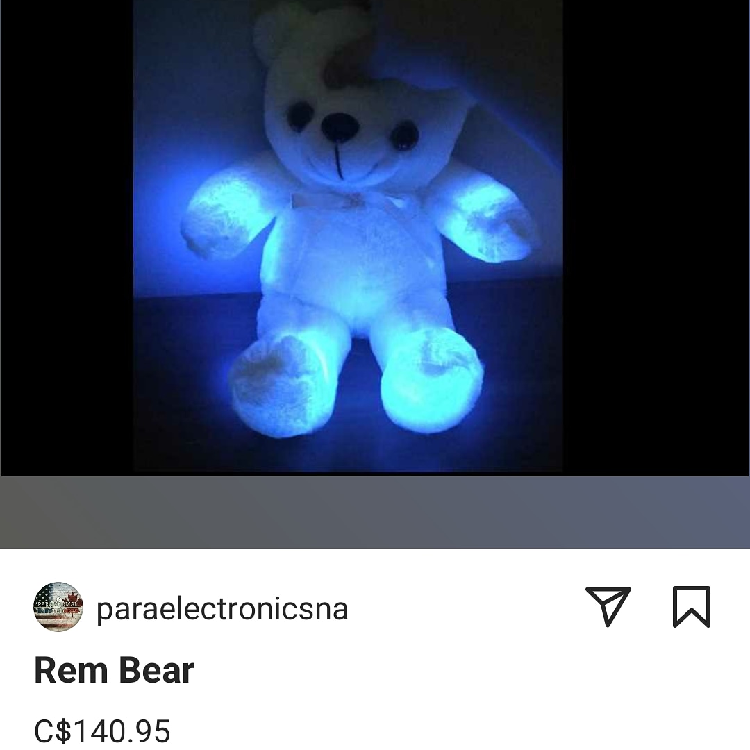 paraelecna's tweet photo. The RemBear is a great tool in those situations where you feel children maybe present.  Buy now https://t.co/dDyRfN1dqE  #spirits #paranormal #paranormalactivity #ghost #ghosthunting #ghosts #haunted @TNparanormal #ghosthuntingequipment #GhostAdventures #paranormalinvestigation https://t.co/SjTHWXN0ZC