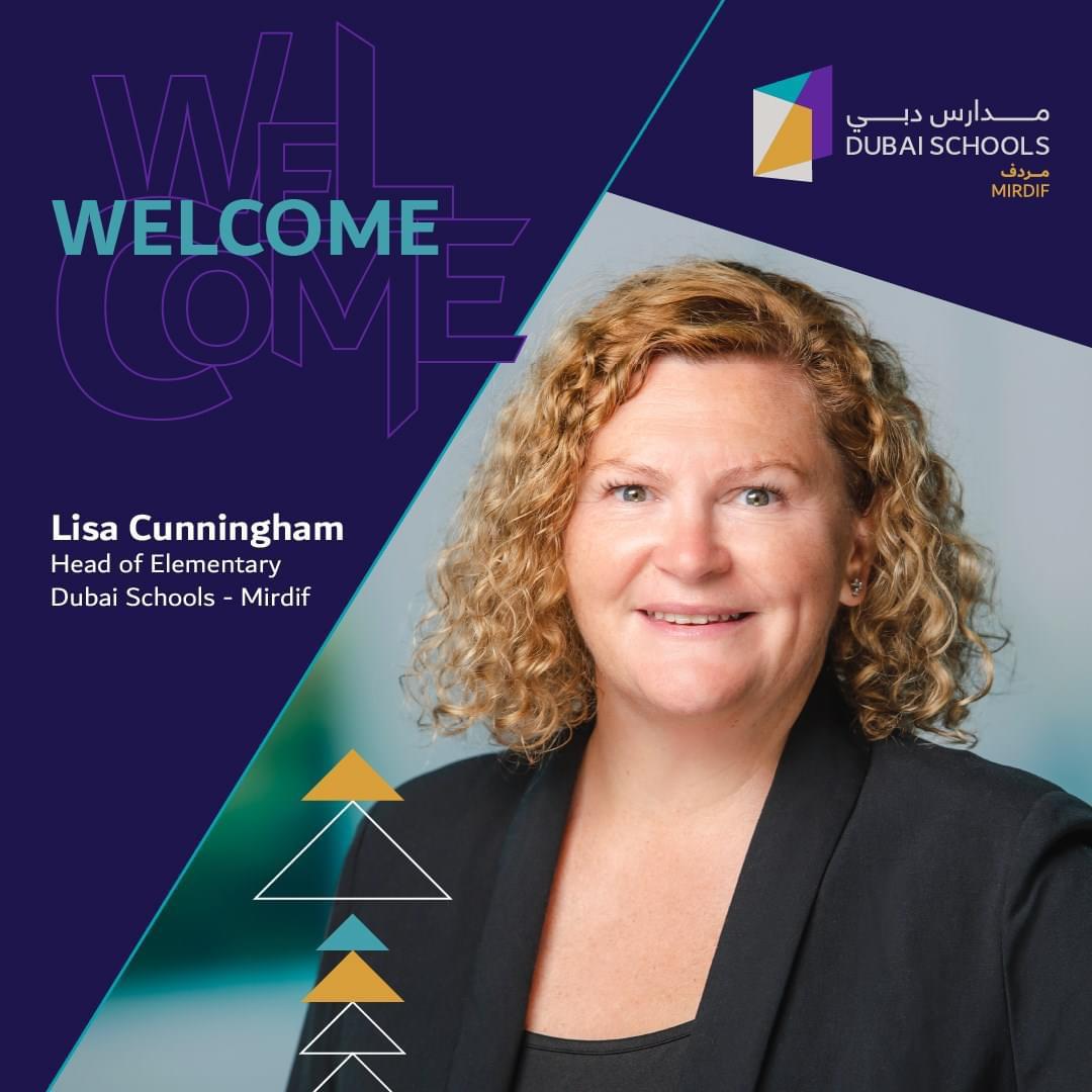 Taaleem's tweet photo. Join us as we welcome Mrs. Lisa Cunningham to #DXBSchools and #TeamTaaleem as our new Head of Elementary at Dubai Schools Mirdif @DS_Mirdif
We look forward to embarking on this journey together. https://t.co/ezARur2WzG