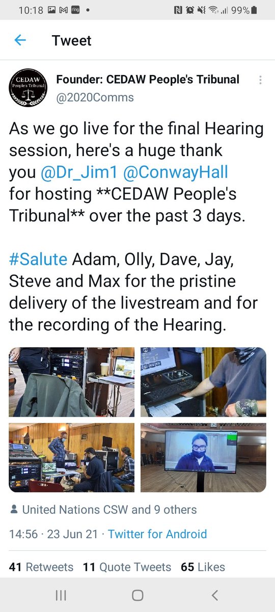 govemole's tweet photo. @BarbaraRich_law @SVPhillimore @davidhencke @2020Comms @gardencourtlaw Filmed at Conway Hall where her first ever #back260 'film' was made.
Am I witnessing a pattern here ๐๐ค https://t.co/lFnof17k2Y