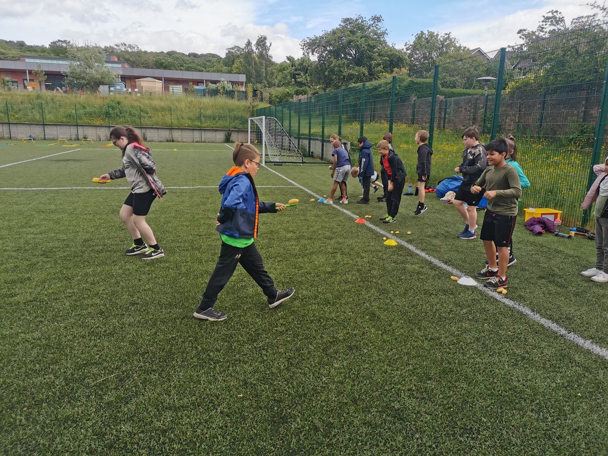 MrOChamberlain's tweet photo. P5 Sports Day 2021. We showed excellent sportsmanship and showing our Nurturing attitudes to our teamates! @standrewsFCRC https://t.co/NSUgImyTBH