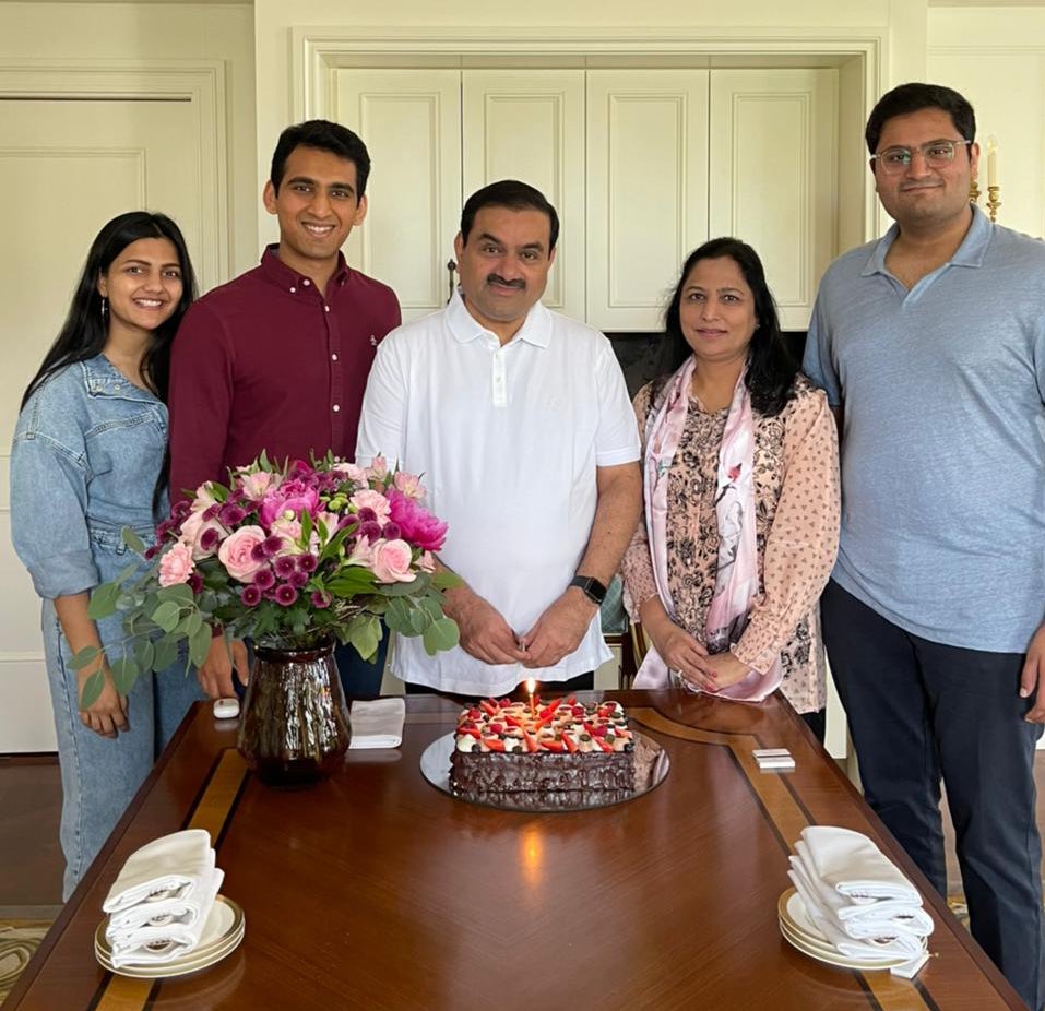 Gautam Adani on Twitter: “It is a blessing to be celebrating my