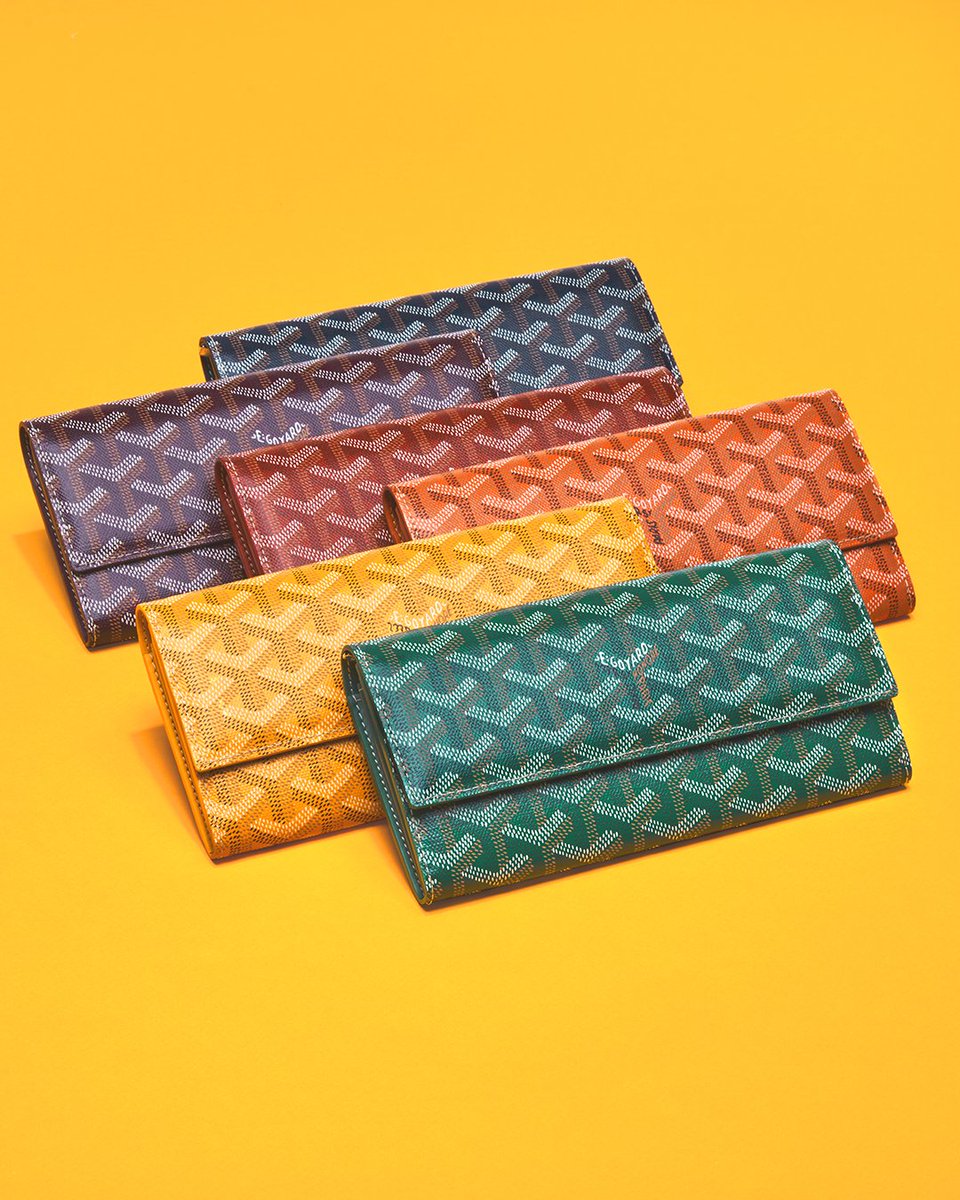 GoyardOfficial on X: (Re) Discovering Goyard classics/ The Varenne long  wallet: The Art of Elevating Essentials A playful spirit highlighted by its  flair for colours and the unique texture of the Goyardine