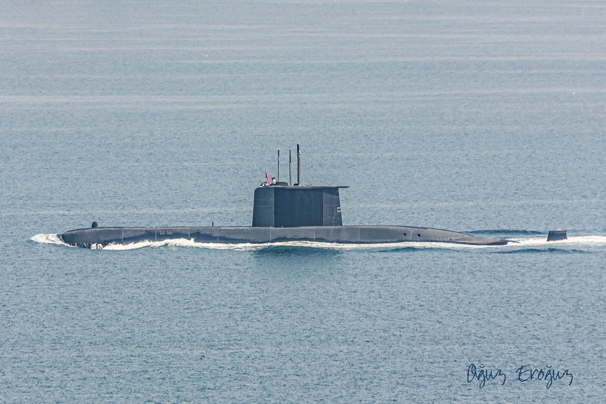OguzEroguz1's tweet image. #TurkishNavy #PrevezeClass #Type209-1400 #submarine #TCGAnafartalar #S356 #BuOnuruDerinliklerdeYaşatacağız