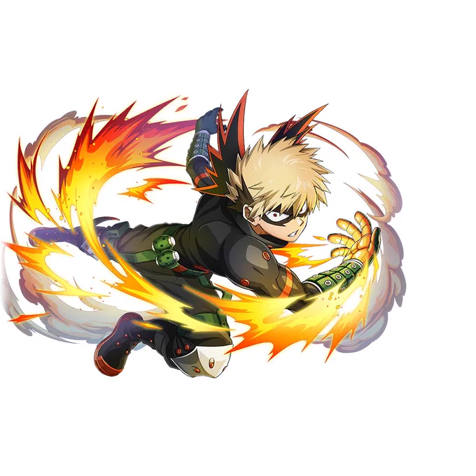 Winter Bakugo is gonna be the next unit in UI and the way the artist drew his arms and back is amazing😭 I hope I get him. 