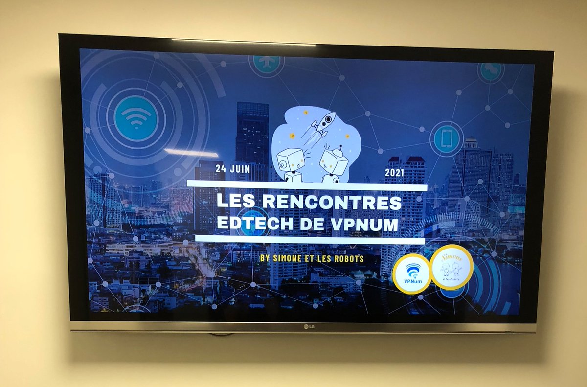Journée #edtech <a href="/VpNum/">Vp-Num</a> avec <a href="/simonelesrobots/">Simone et les Robots</a> : un #youtube universitaire?  Nicolas Can, co créateur de #esup_pod nous propose une solution souveraine par et pour l'#ESR -c'est tout l'intérêt et toute la différence! <a href="/EsupPortail/">ESUP-Portail</a>  et @ptitloupau