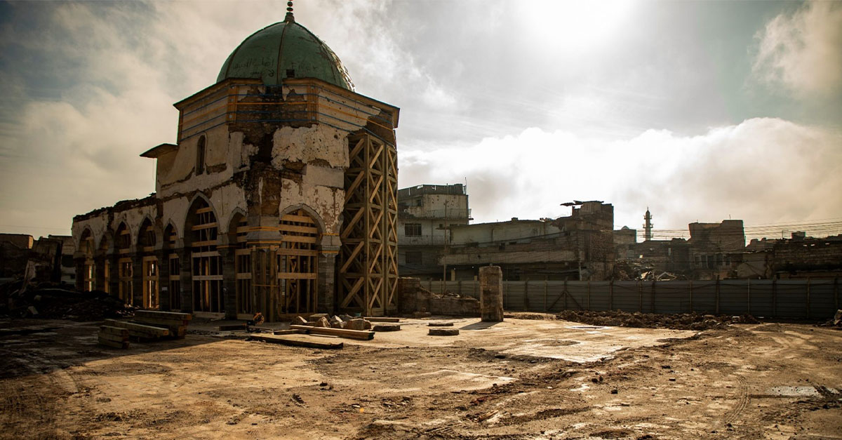 Next week the @IraqiEmbassy_UK is hosting a series of webinars with @UNESCO and @AlKindiSociety on the rehabilitation of the Al-Nouri Complex in Mosul. Hear from the winning design teams how they plan to revive this historic and iconic complex. (1/3)
👉bit.ly/3gM6BwK