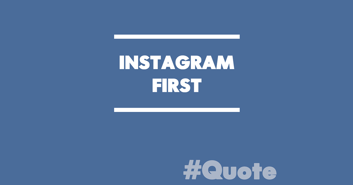 Nos équipes communiquent principalement sur #Instagram, plateforme devenue incontournable de nos jours. Post ou #story, nous reflétons un maximum l’univers de nos marques en laissant notre #créativité nous guider!
#branding #brand #INSTA #instagood #Digital #communication #quote