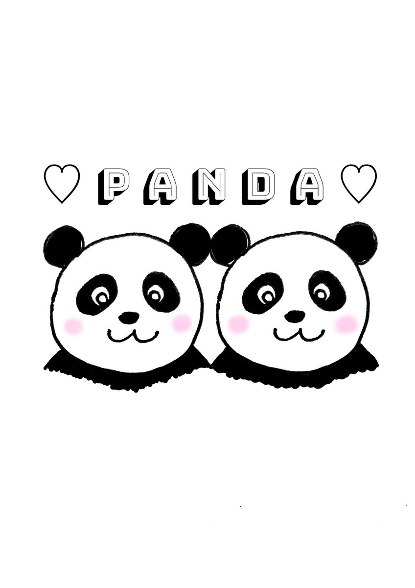 パンダイラスト