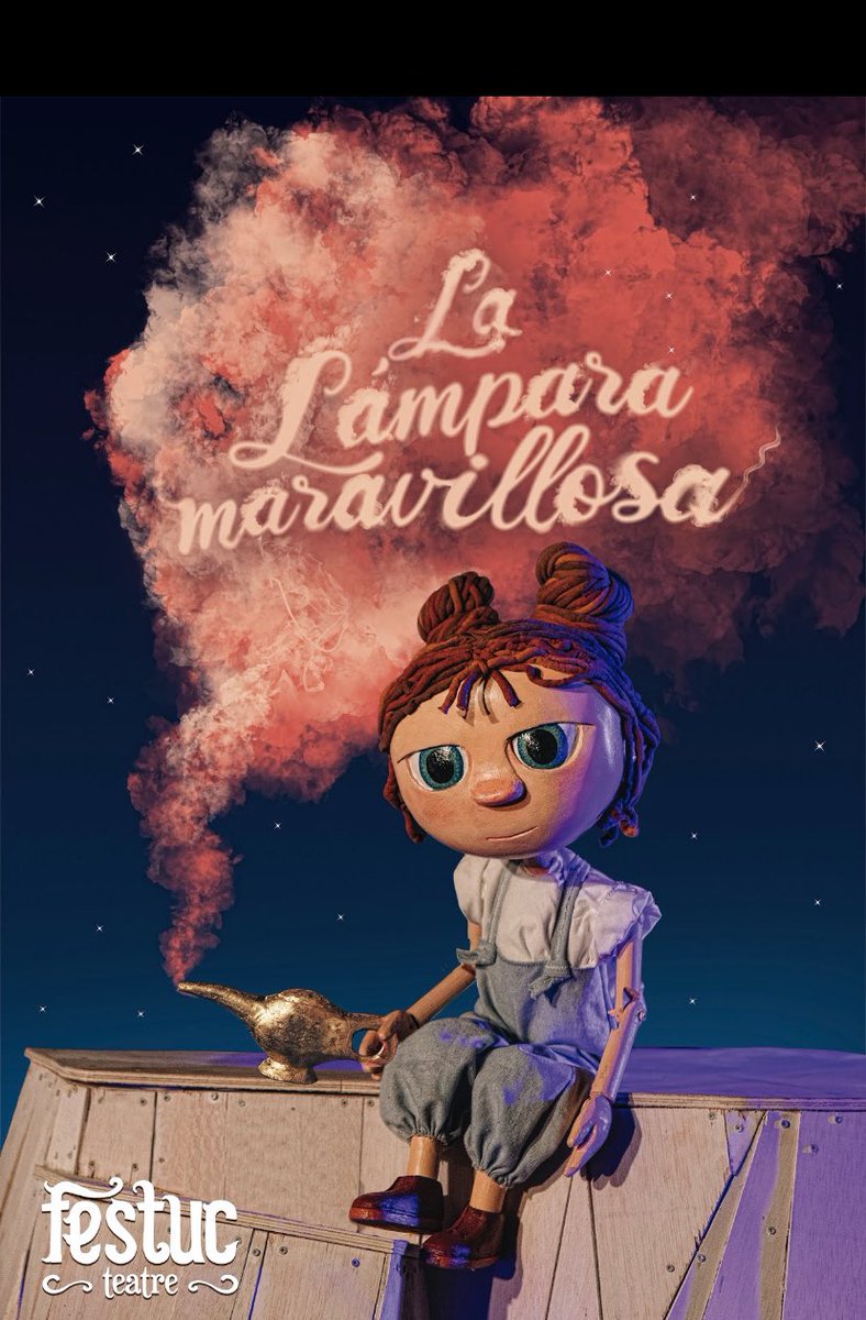 FESTUCteatre's tweet photo. Ilusionados de anunciaros que este verano estrenamos NUEVO ESPECTÁCULO

 👉Si te encontraras un Lámpara Maravillosa, ¿qué deseo pedirías?

Estreno @feriadeteatro https://t.co/NfggvbP2oH