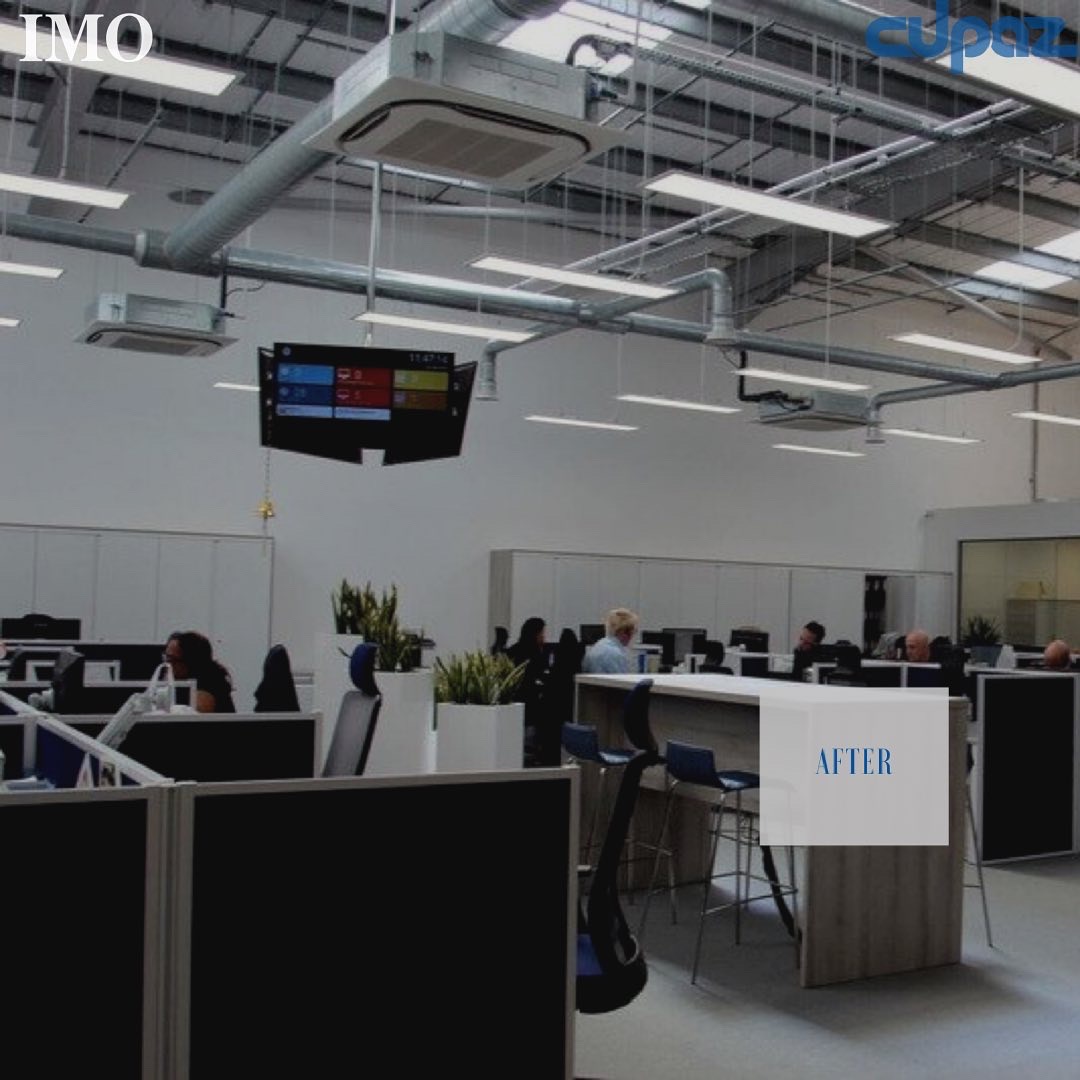 CupazInteriors's tweet photo. #Throwback to one of completed jobs at @IMOPC 👷🏼‍♂️

This project consisted of a full 600m2 #office, #warehouse and #laboratory fit out, with a modern touch✨

Get in touch at sales@cupaz.com for assistance on any changes planned for your office! https://t.co/37VLhqTKmp
