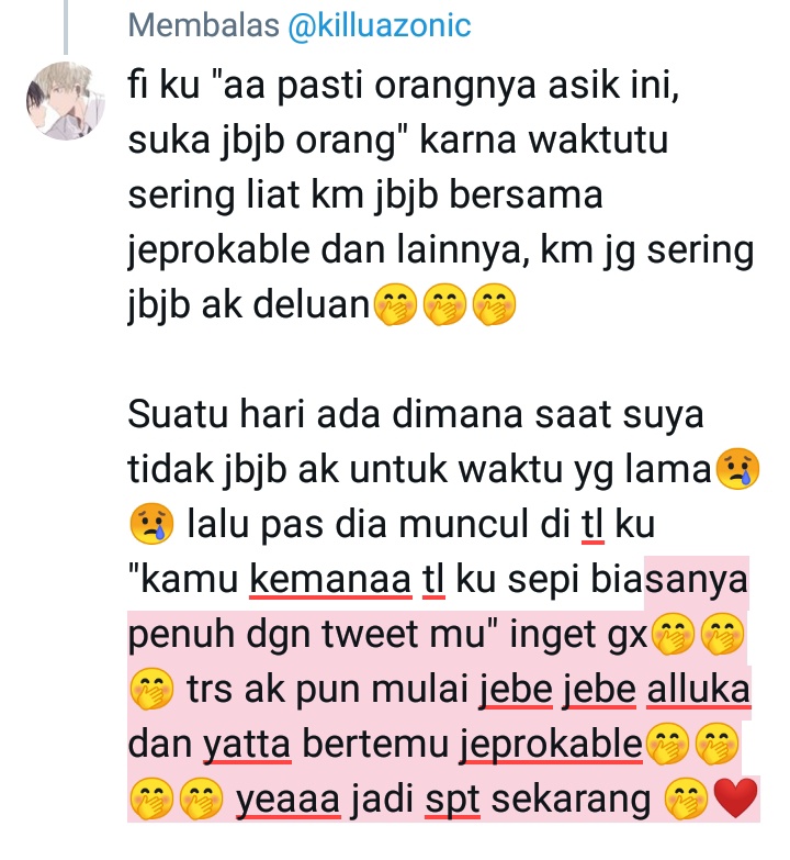 scteature's tweet photo. @killuazonic ak masih ingin menceritakan hal lain tp tidak muat🤭🤭🤭 inget ga waktutu km nyuruh aku nebak pas aku ngomong "kamu kemanaa" eh aku jawab "kamu killua" karna waktu tu inget nya dn mu, killuazonic, setelah km bilang "salah" oh iy alluka🤭🤭

Waktutu masih pake ava chara inuyasha https://t.co/DZIDEL6JMT