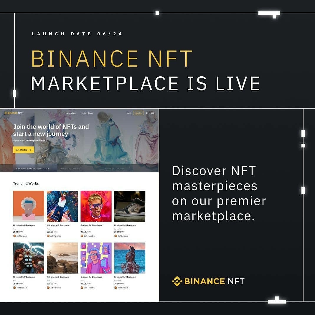 infocoin_id's tweet photo. Binance meluncurkan pasar NFT mulai hari ini.
Apa itu NFT? NFT (non fungible token) adalah aset token digital yang unik, tak ada yang menyamai, dan tak bisa dipecah.
NFT bisa berwujud visual, lagu, GIF, domain ENS, atau bentuk lain.
NFT bisa diperdagangkan seperti BTC atau ETH https://t.co/UaqXe8EQOp