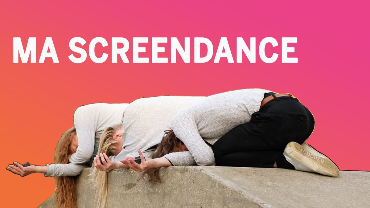 Applications are currently being accepted for the MA #Screendance at @ThePlaceLondon, London Contemporary Dance School. 

Develop your practice on the only MA in dance filmmaking in the world, the course starts in September 2021. 

Apply - lcds.ac.uk/ma-screendance…